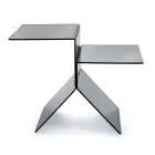 Gennemsigtigt farvet plexiglas sofabord til stue lavet i Italien - Kamon Viadurini