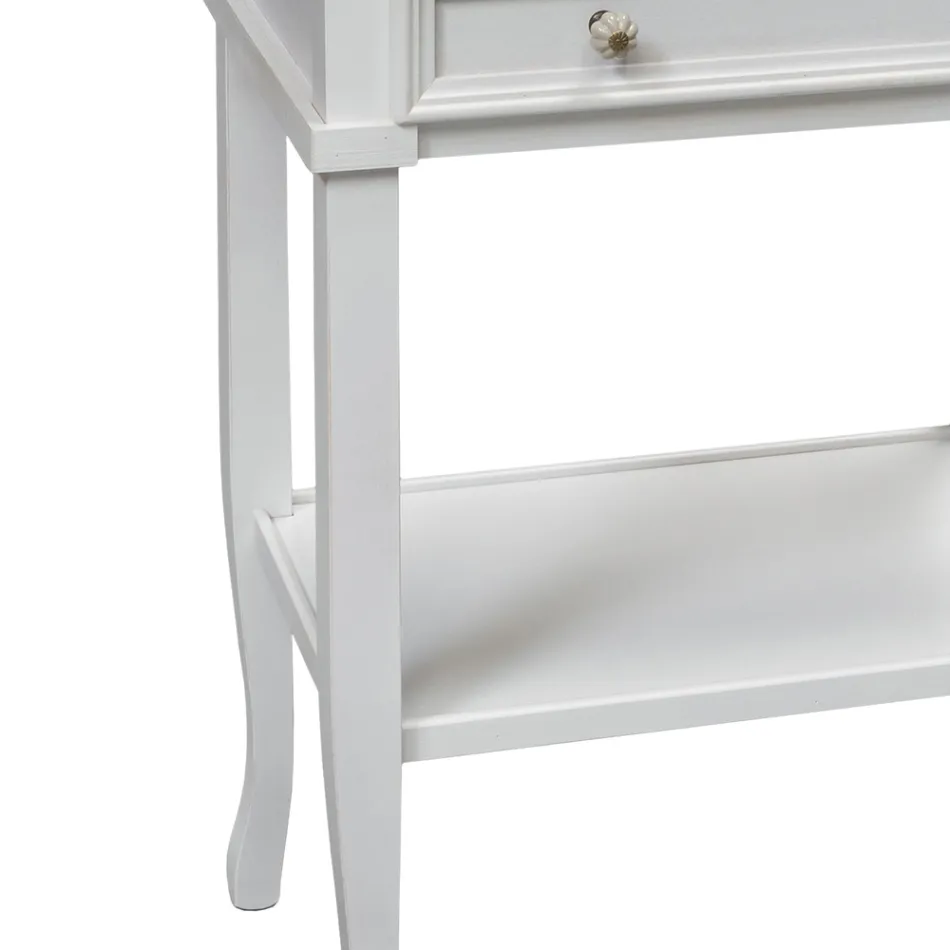 Telefonbord med 3 skuffer og hylde Fremstillet i Italien - Culsu Viadurini