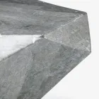 Indendørs formet sofabord i Fossil Stone Forskellige finish - Hovedtelefoner Viadurini