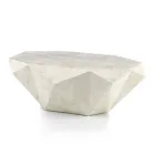 Indendørs formet sofabord i Fossil Stone Forskellige finish - Hovedtelefoner Viadurini