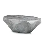 Indendørs formet sofabord i Fossil Stone Forskellige finish - Hovedtelefoner Viadurini