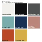 Sofabord med rund massiv træplade lavet i Italien - Makino Viadurini