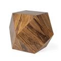 Sofabord i Sheesham Wood Design Polygonal Homemotion - Torrice