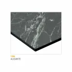 Sofabord i malet metal med Hpl-top fremstillet i Italien - Numbo Viadurini