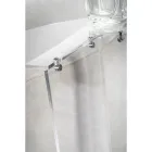 Gennemsigtigt eller farvet plexiglas sofabord lavet i Italien - Tabli Viadurini