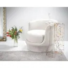 Gennemsigtigt eller farvet plexiglas sofabord lavet i Italien - Tabli Viadurini