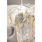 Gennemsigtigt eller farvet plexiglas sofabord lavet i Italien - Tabli Viadurini