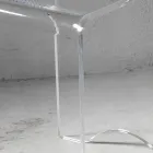 Sofabordskammel Krystal Gennemsigtig Akryl Minimal Italiensk - Plarco Viadurini