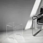 Sofabordskammel Krystal Gennemsigtig Akryl Minimal Italiensk - Plarco Viadurini
