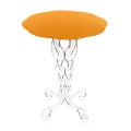 Orange Round Table 50 cm Janis moderne design, fremstillet i Italien