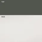 Rund sofabordsbådform i metal og ætset glas - bordplade Viadurini