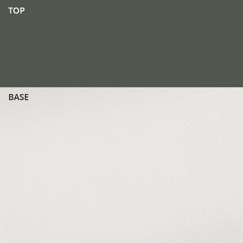 Rund sofabordsbådform i metal og ætset glas - bordplade Viadurini