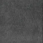 Rundt sofabord i skrå metal og keramikplade - Coriko Viadurini