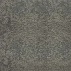 Rundt sofabord i skrå metal og keramikplade - Coriko Viadurini