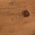 Rundt sofabord i genbrugstræ og stål hvid eller grå - Genoveffa Viadurini