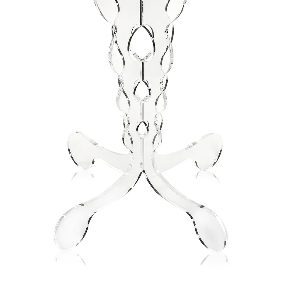 rød rundt bord diameter 36 cm Janis moderne design, fremstillet i Italien Viadurini