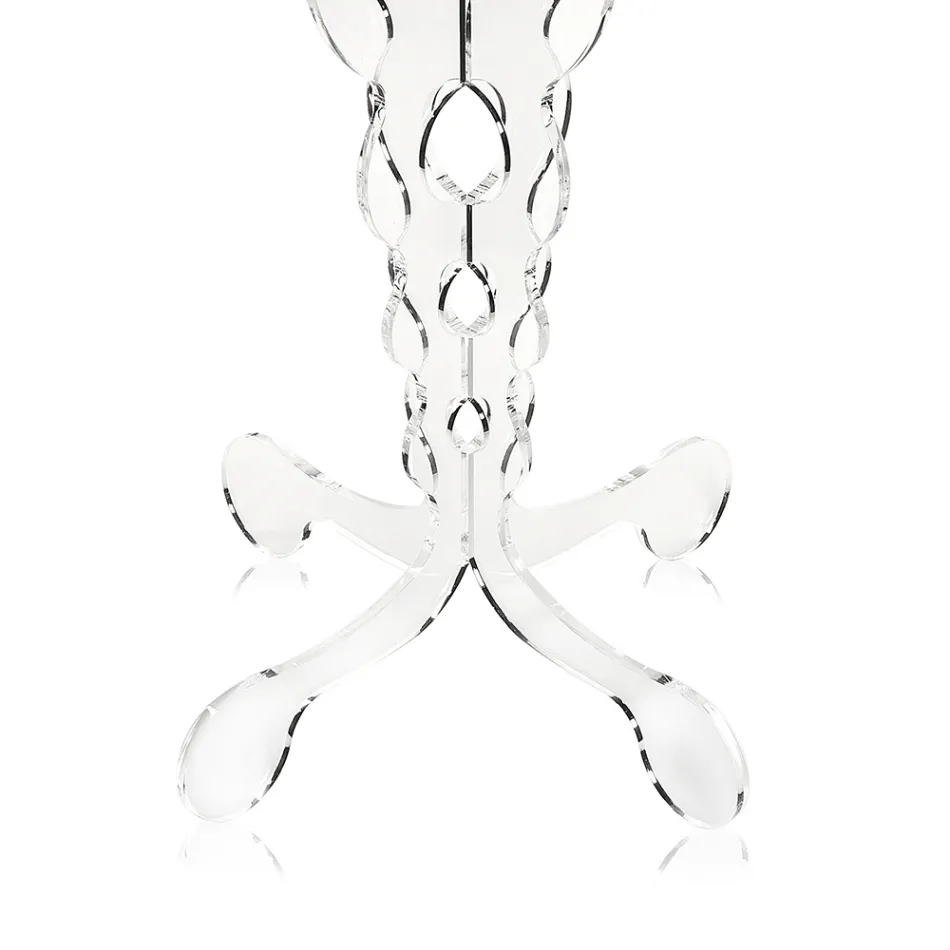 røde runde bord diameter 50 cm Janis moderne design, fremstillet i Italien Viadurini