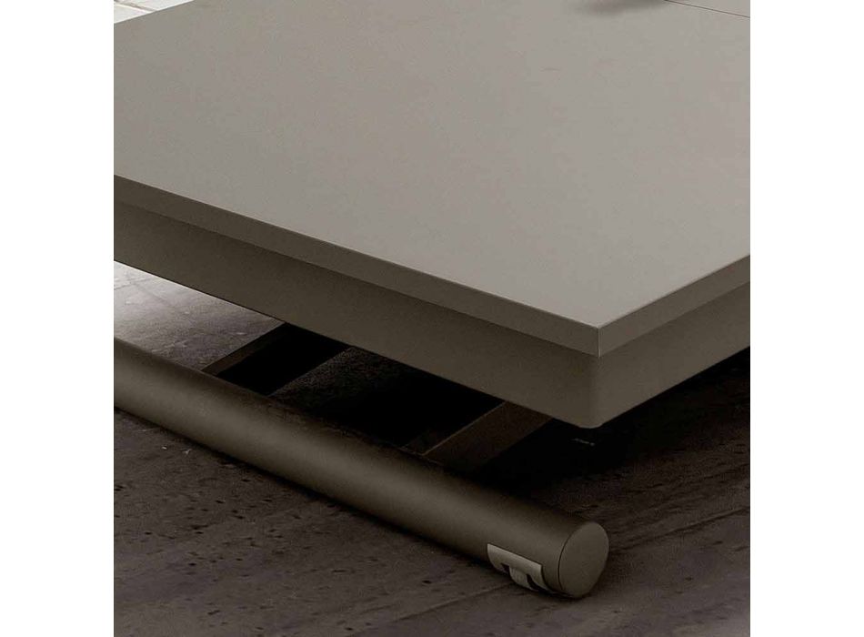 Transformerbart stue-sofabord i Fenix og metal fremstillet i Italien - Chiano Viadurini