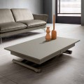 Transformerbart stue-sofabord i Fenix og metal fremstillet i Italien - Chiano