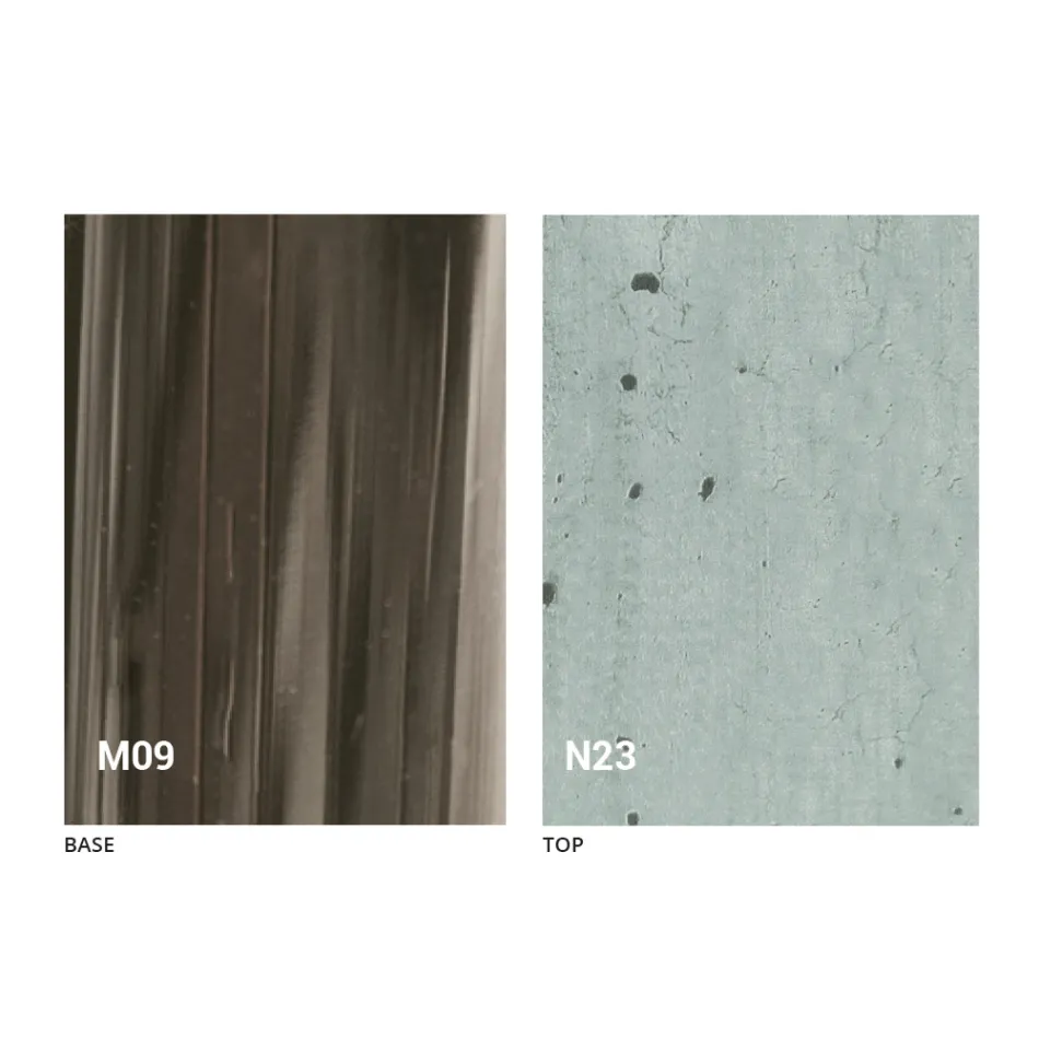 Transformerende sofabord i træ og sort metal fremstillet i Italien - Niverio Viadurini