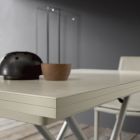 Transformerbart sofabord i metal og keramisk design lavet i Italien - Saturn Viadurini