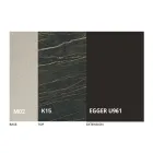 Transformerbart sofabord i metal og keramisk design lavet i Italien - Saturn Viadurini