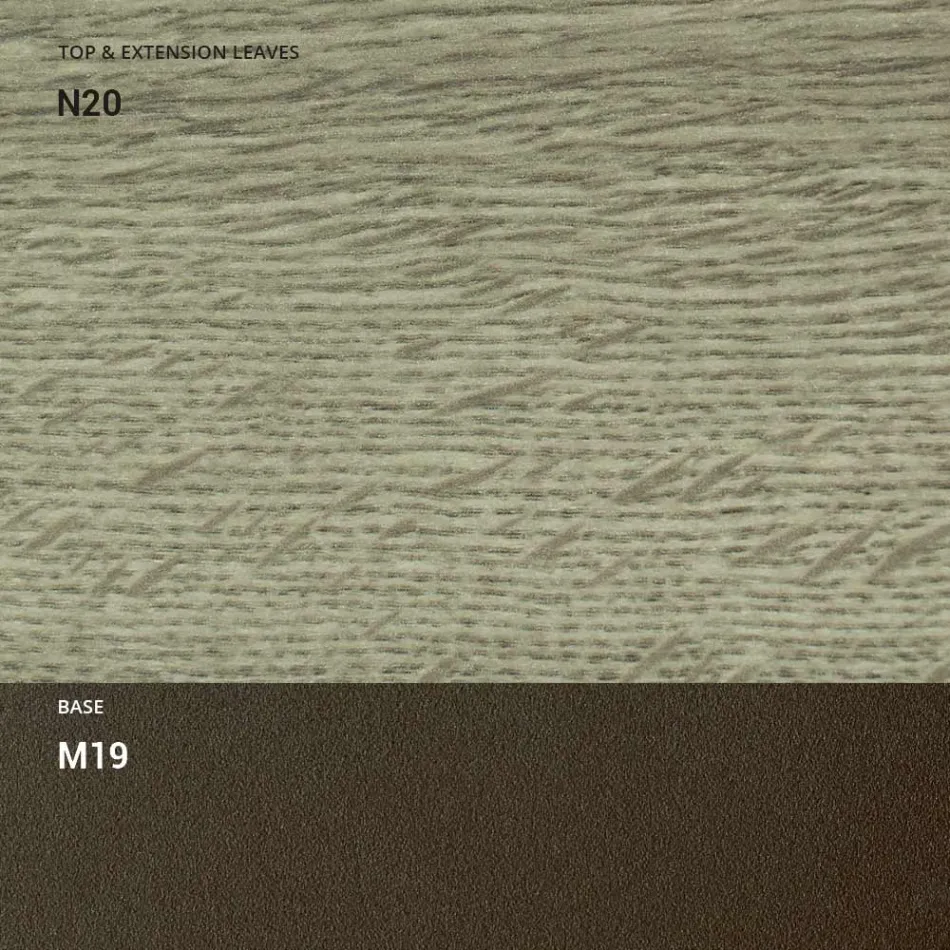 Transformerbart sofabord i træ spisebord lavet i Italien - Aikido Viadurini