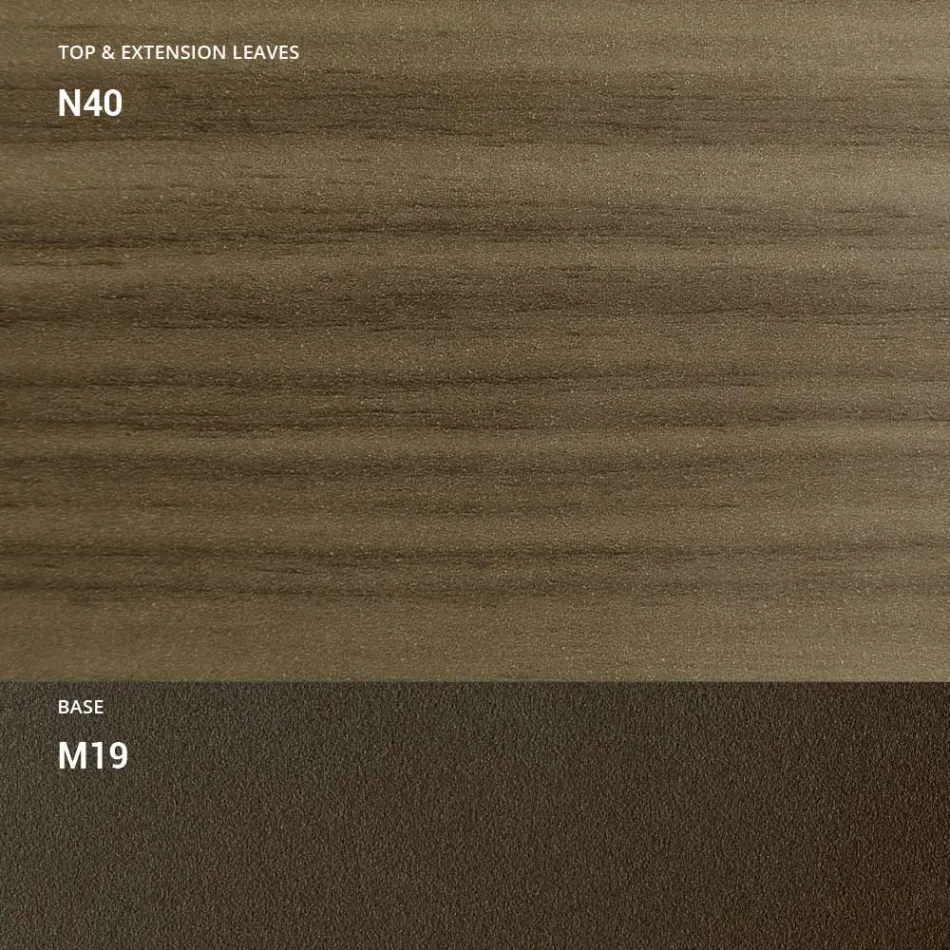 Transformerbart sofabord i træ spisebord lavet i Italien - Aikido Viadurini