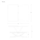 Transformerbart sofabord i træ spisebord lavet i Italien - Aikido Viadurini