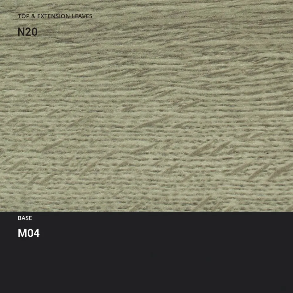 Transformerbart sofabord i træ spisebord lavet i Italien - Polar Viadurini