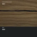 Transformerbart sofabord i metal og træbord lavet i Italien - Polaris Viadurini