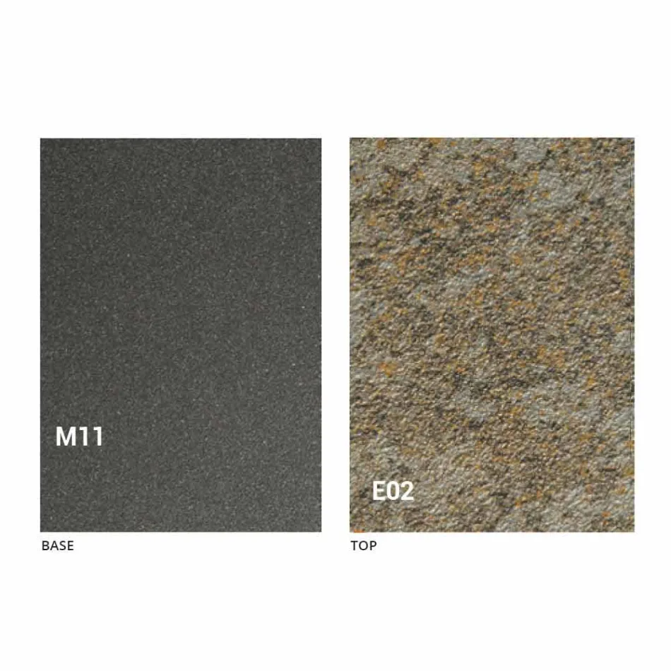 Moderne transformerbart sofabord med Malta effekt top fremstillet i Italien - Patroclus Viadurini