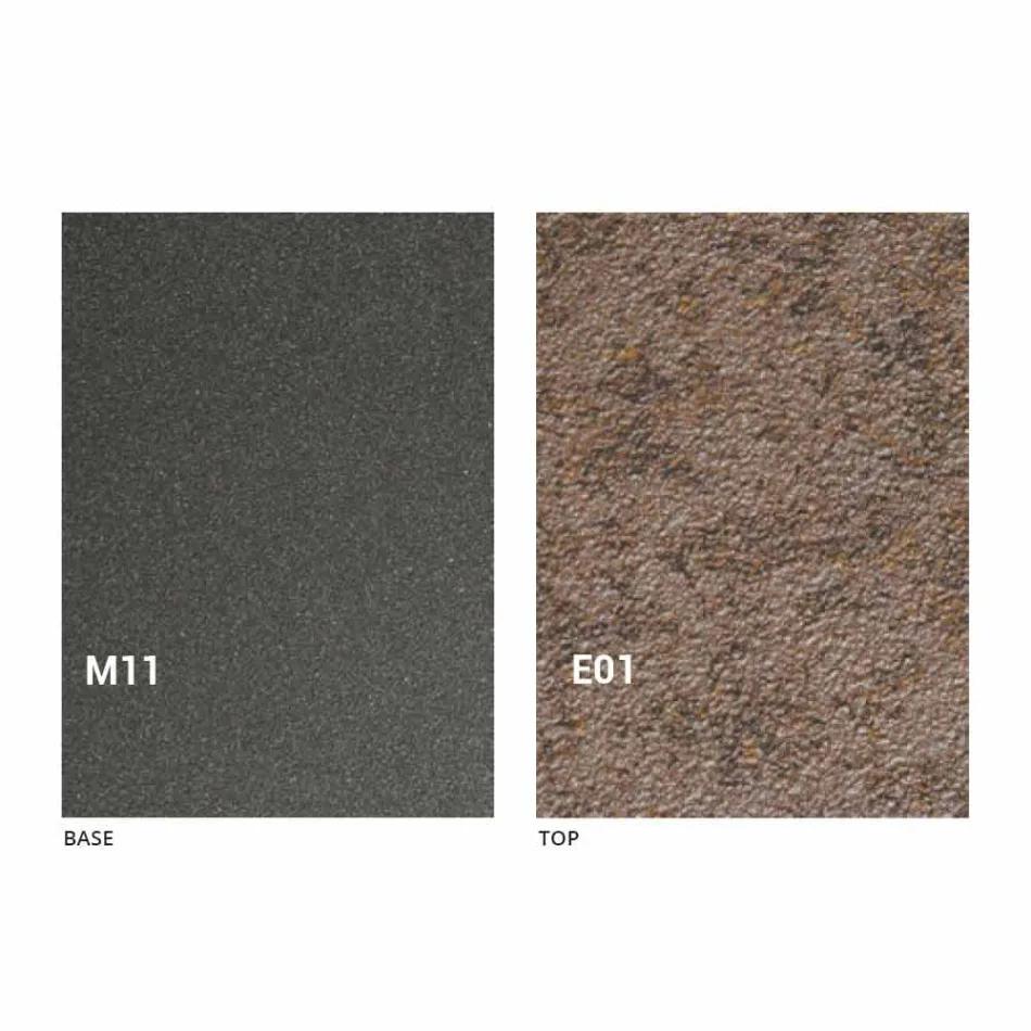 Moderne transformerbart sofabord med Malta effekt top fremstillet i Italien - Patroclus Viadurini