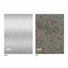 Moderne transformerbart sofabord med mørteleffekt Top fremstillet i Italien - Salomon Viadurini