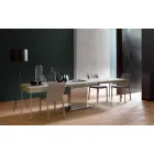 Moderne transformerbart sofabord med mørteleffekt Top fremstillet i Italien - Salomon Viadurini