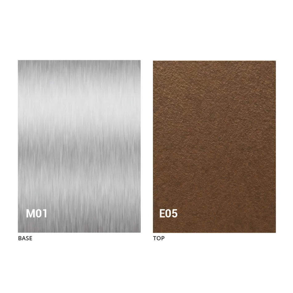 Moderne transformerbart sofabord, mørteleffekt Top fremstillet i Italien - Salomon Viadurini