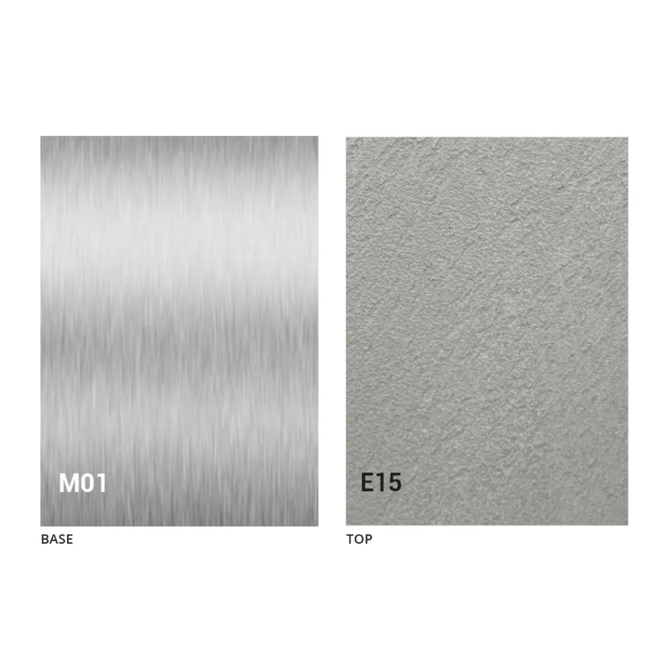 Moderne transformerbart sofabord, mørteleffekt Top fremstillet i Italien - Salomon Viadurini