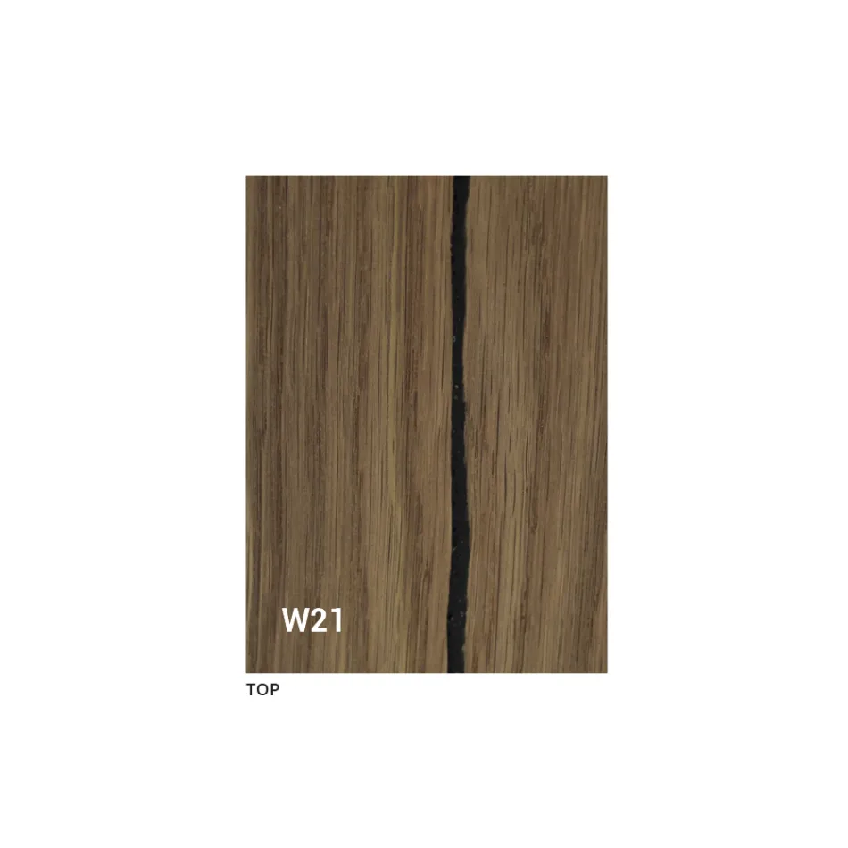 Moderne transformerbart sofabord i træ og metal, fremstillet i Italien - Spirit Viadurini