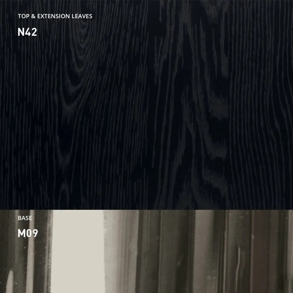 Moderne transformerbart sofabord i metal og træ lavet i Italien - univers Viadurini