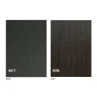 Moderne transformerbart sofabord i grafitmetal og træplade - Sistocle Viadurini