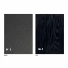 Moderne transformerbart sofabord i grafitmetal og træplade - Sistocle Viadurini