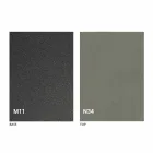 Moderne transformerbart sofabord i grafitmetal og træplade - Sistocle Viadurini