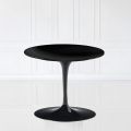 Tulip Eero Saarinen sofabord med sort flydende laminatplade H 39 Made in Italy - Scarlet
