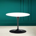 Tulip Eero Saarinen H 41 sofabord i keramik Absolut hvid Made in Italy - Scarlet