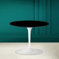Tulip Eero Saarinen H 41 sofabord i keramisk sort Absolute Made in Italy - Scarlet