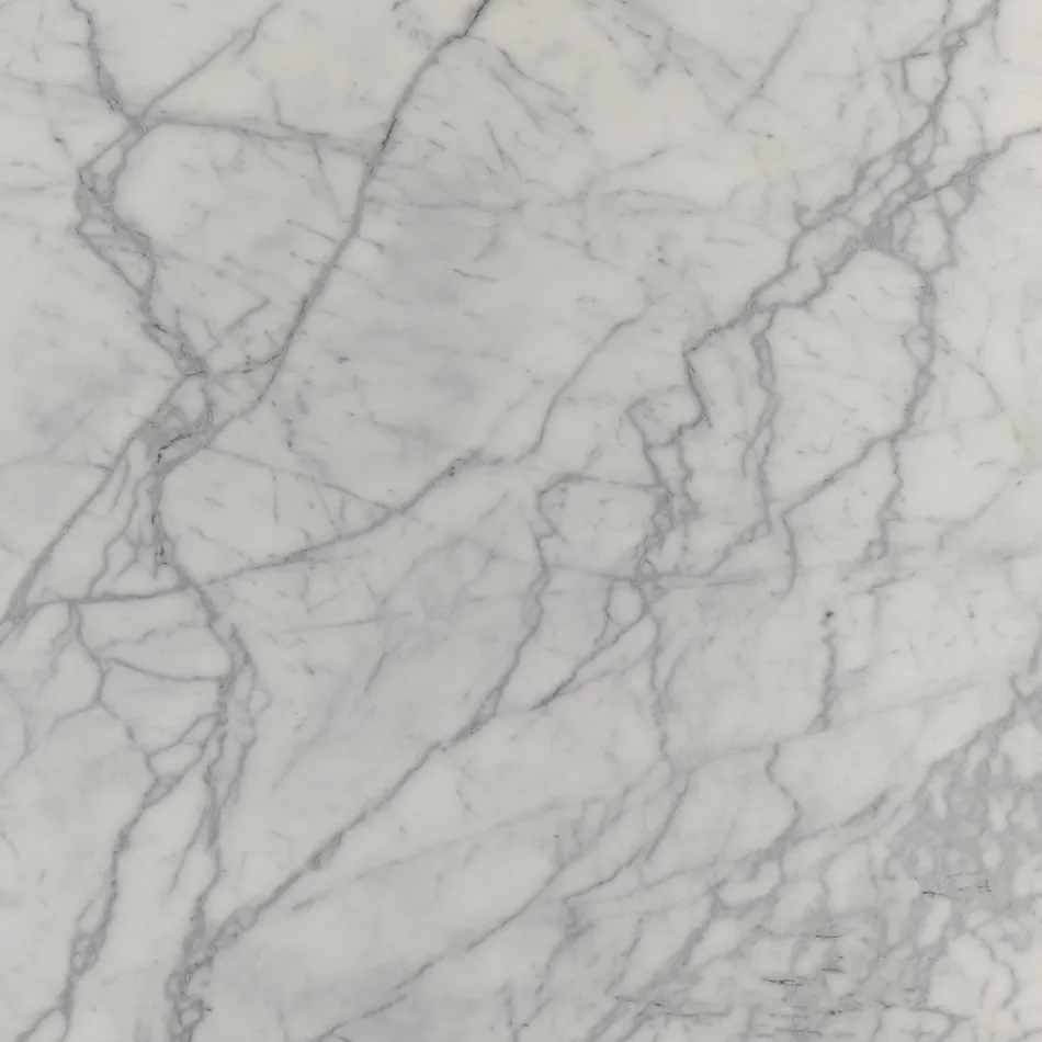 Eero Saarinen Tulip Sofabord H 52 i Carrara Statuarietto Marble Made in Italy - Scarlet Viadurini