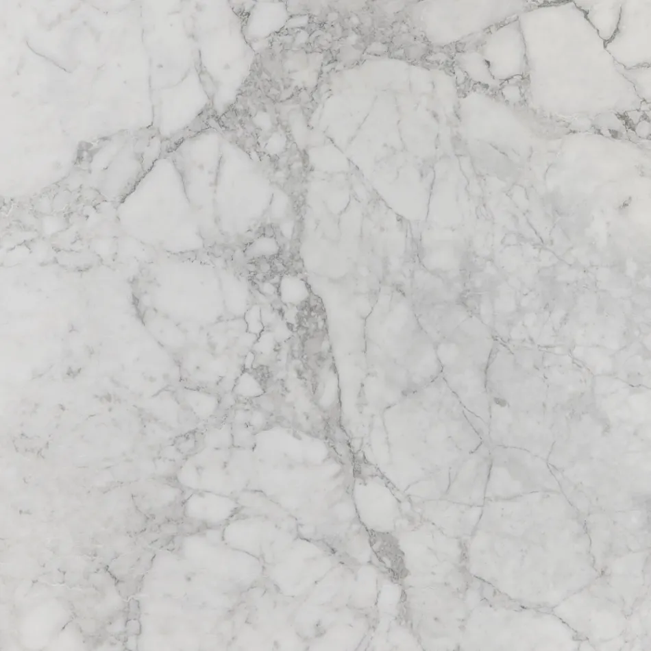 Tulip Sofabord Eero Saarinen H 52 Rund i Arabescato Marble Made in Italy - Scarlet Viadurini