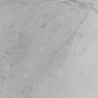 Tulip Saarinen sofabord H 52 med oval Carrara marmorplade lavet i Italien - Scarlet Viadurini