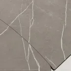 Udtrækkeligt tøndebord til 240 eller 280 cm i HPL og metal - Nuværende Viadurini