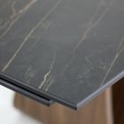 Udtrækkeligt bord til 276 cm i Noir Desir Keramik Made in Italy - Ækvator Viadurini